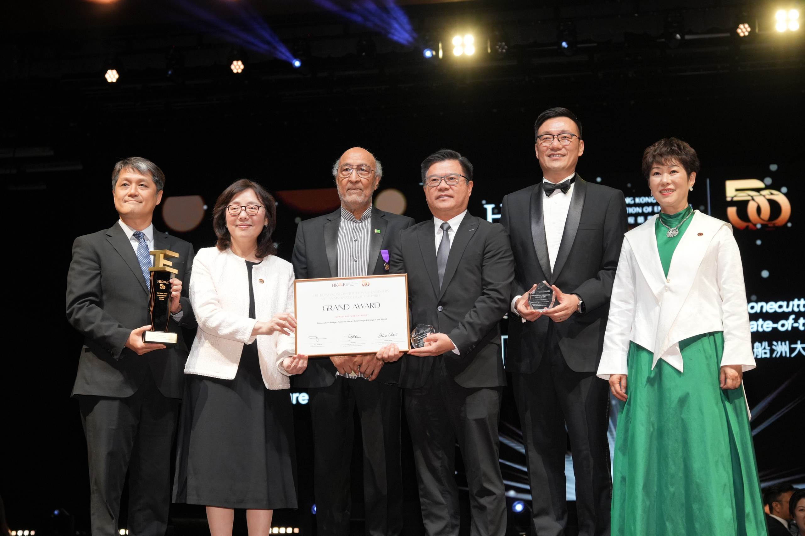 The HKIE 50th Anniversary Legacy Award – Grand Award (Infrastructure Category)
