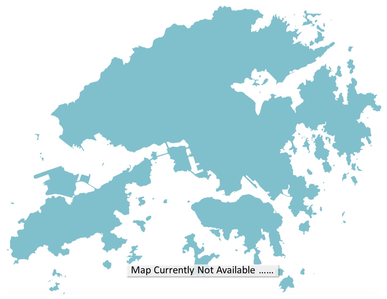 geographical map showing the current selected project